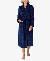 Aria Women's Long Sleeve Wrap Robe