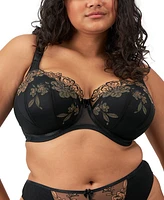 Elomi Women's Teagan Underwire Padded Half Cup Bra