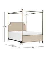 Hillsdale 52" Metal McArthur Queen Bed