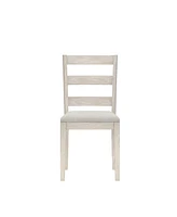 Hillsdale 35.75" Wood Spencer Ladder Back Dining Chair