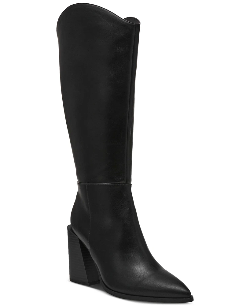 Wild Pair Tati Stacked-Heel Boots, Created for Macy's