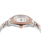Philipp Plein Women's Queen Crystal Two-Tone Stainless Steel Bracelet Watch 38mm