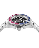 Philipp Plein Men's Gmt Stainless Steel Bracelet Watch 44mm