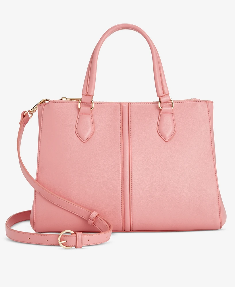 On 34th Robbinn Medium Apricot Satchel, Created for Macy's