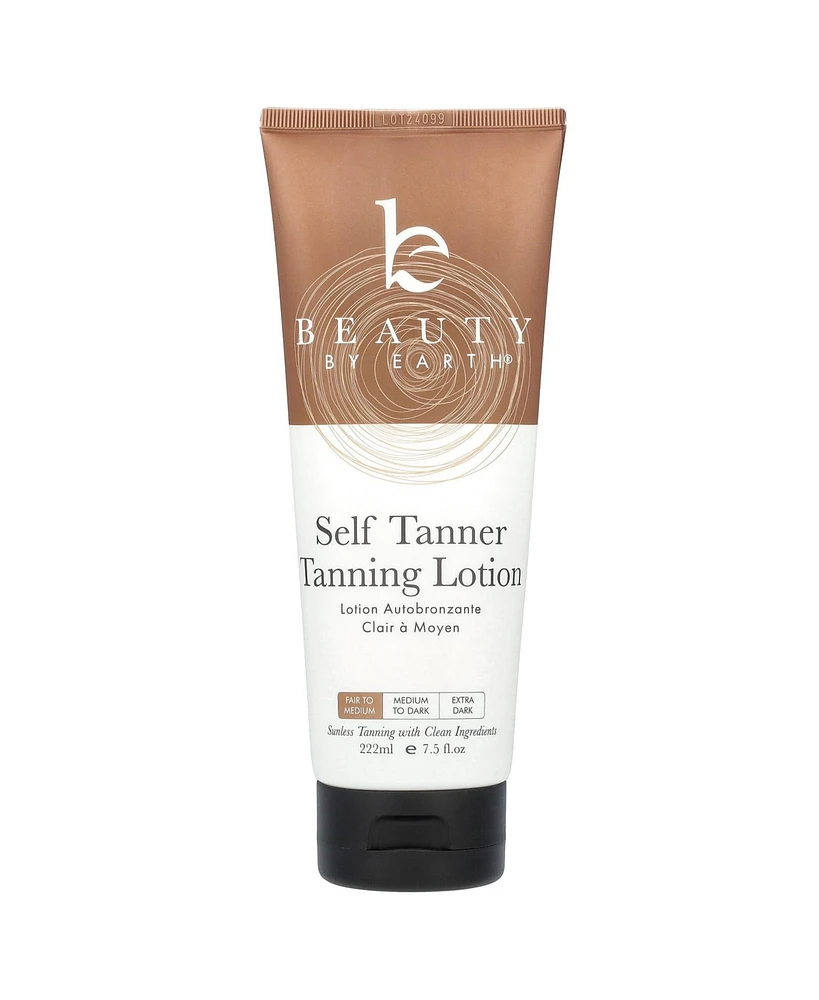 Beauty By Earth Tanning Lotion Self Tanner