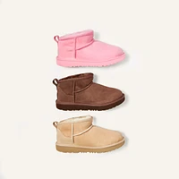 Ugg Kids Classic Ultra Mini Twinface Sheepskin Booties