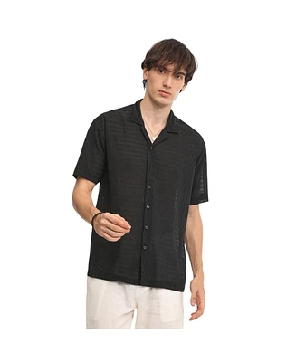 Campus Sutra Men's Landscape Strokes Shirt