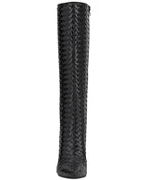 I.n.c. International Concepts Women's Savonia Woven Knee High Boots, Created for Macy's