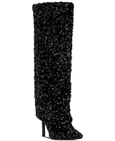 I.n.c. International Concepts Skylar Fold Over Cuffed Knee High Boots, Created for Macy's