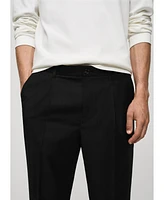 Mango Men's Pleated Pants