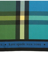 Kate Spade New York Grand Plaid Square Bandana