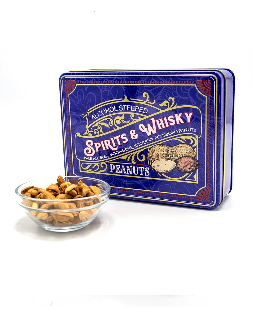 Dm Snacks Spirits Whisky Peanuts Gift Tin, 12 oz.