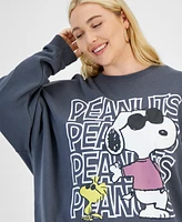 Grayson Threads, The Label Trendy Plus Peanuts Graphic Sweatshirt