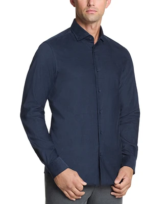 Michael Kors Men Slim Fit Corduroy Dress Shirt
