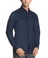 Michael Kors Men Slim Fit Corduroy Dress Shirt