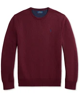 Polo Ralph Lauren Men's Textured Cotton Crewneck Sweater