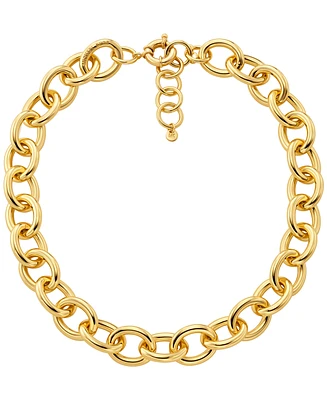 Michael Kors 14K Gold-Plated Brass Statement Chain Necklace