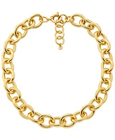 Michael Kors 14K Gold-Plated Brass Statement Chain Necklace