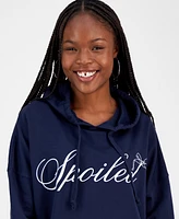 Grayson Threads, The Label Juniors' Spoiled Graphic Hoodie