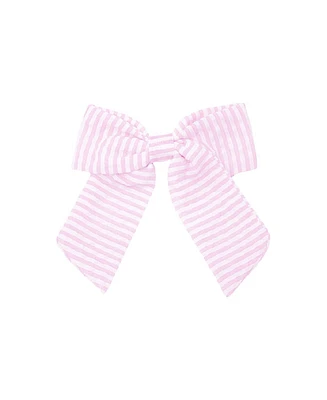 Bits & Bows Girls' Seersucker Hair Bow