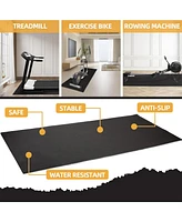 BalanceFrom Fitness 6' x 9' High Density Gym Equipment Mat for Floor Protection