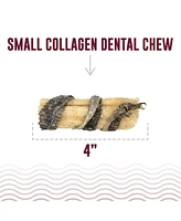 Dental Chew Stick: Beef Collagen Wrapped w/ Fish - 4"