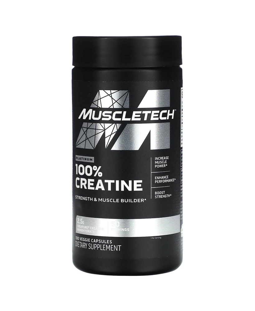 MuscleTech Platinum 100% Creatine Pills | Creatine Monohydrate Pill| | Muscle Recovery +