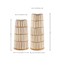 Safavieh Kai Ceramic Vase Set of 2