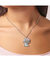 Hello Kitty Sanrio Fashion Pave Sparkling Necklace
