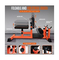 Squatz Multi-Function Sissy Squat Machine With Adjustable Squat Bench