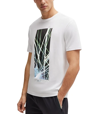 Boss by Hugo Men's Seasonal Artwork Regular-Fit T-Shirt