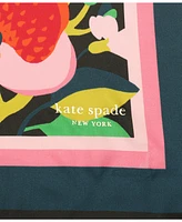 Kate Spade New York Women's Garden Snake Silk Square Scarf