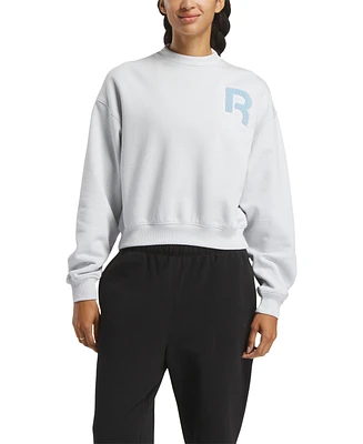 Reebok Women's Long-Sleeve Crewneck Sweatshirt