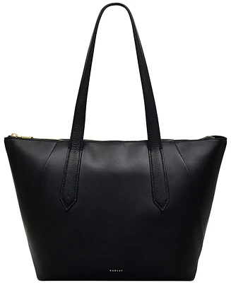 Radley London Bruton Street Small Zip-Top Leather Tote