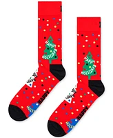 Happy Socks Men's Holiday Tree Socks Gift Set, Pack of 3