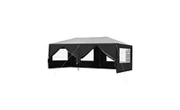 Slickblue 10'x20' Outdoor Party Tent - Includes 6 Removable Sidewalls for Versatile Event Coverage