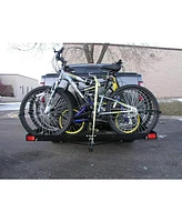 Tow Tuff 62 Inch Steel Cargo Carrier and Bike Rack, Fits All 2 Inch Receivers