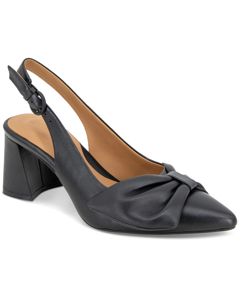 Gentle Souls Women's Diana Pointed-Toe Slingback Pumps