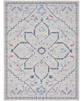 Nicole Curtis Machine Washable Series 1 SR110 7'10''x9'10'' Area Rug