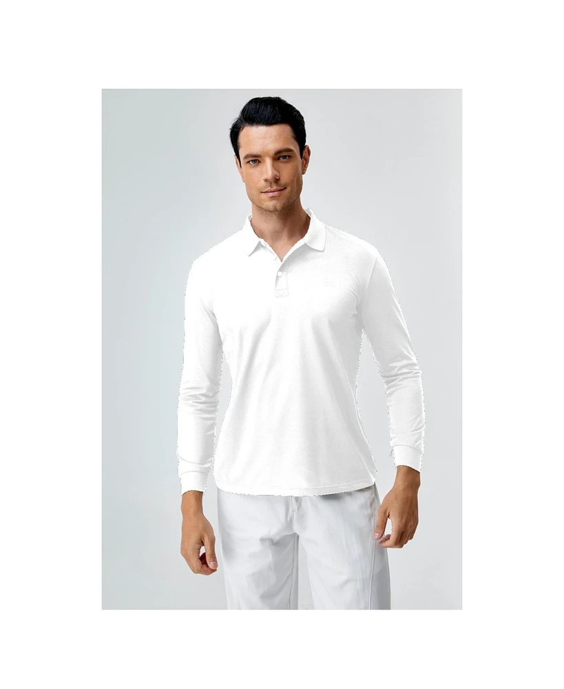 Bellemere Long Sleeves Tencel Polo
