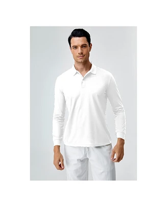 Bellemere Long Sleeves Tencel Polo