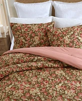 Laura Ashley Bloomsbury Reversible -Pc. Comforter Set