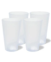 Silipint Pint Glasses: 4 pk - Icicle