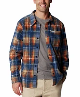 Columbia Men's Steens Mountain Ii Plaid Fleece Shirt Jacket