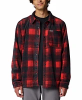 Columbia Men's Steens Mountain Ii Plaid Fleece Shirt Jacket