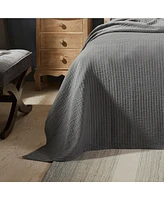 Ihi Home Serena Matelasse King Coverlet, Grey