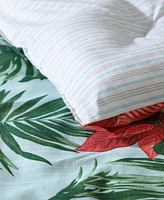 Tommy Bahama Home Festive Palms Reversible 3-Pc. Comforter Set, King