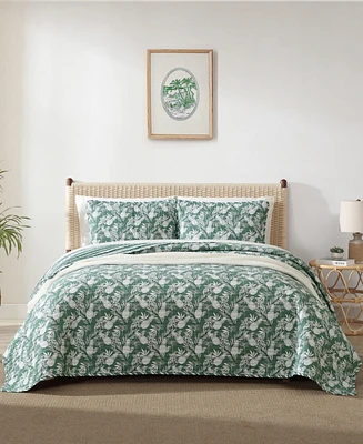 Tommy Bahama Home Pineapple Venture Reversible -Pc. Quilt Set