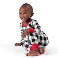 Gerber Toddler Boys Holiday Family Pajamas Neutral One Piece