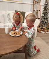 Gerber Toddler Boys Holiday Family Pajamas Neutral Two Piece